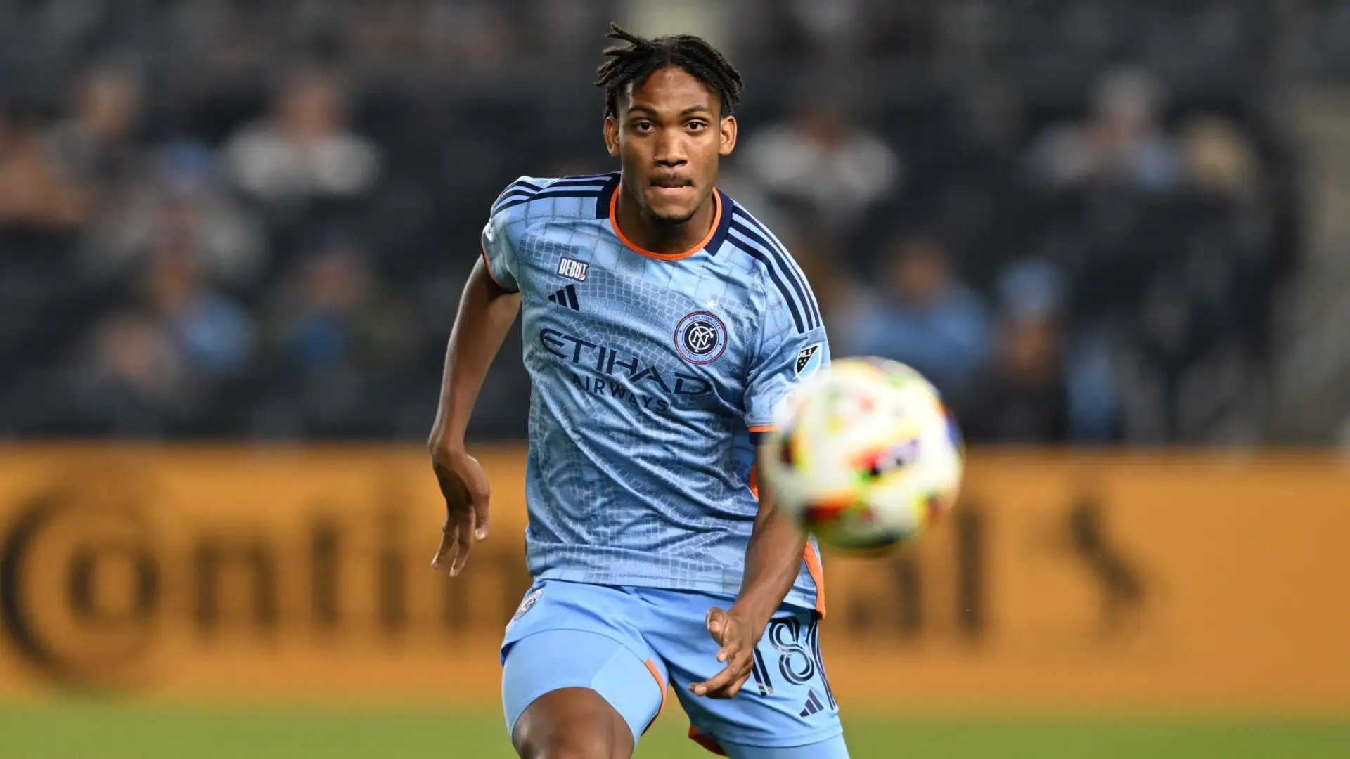 Christian McFalarne con el New York City. 