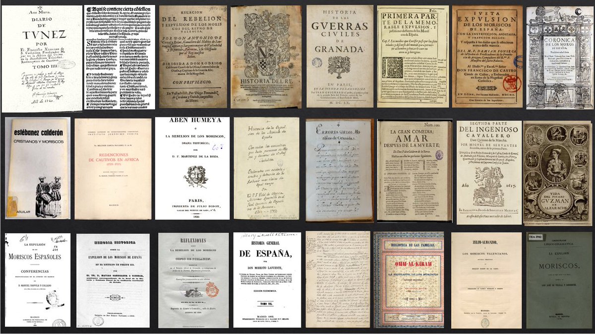 Images of several book covers and Spanish documents used in my book, "The Morisco Landscape: Narratives of Expulsion in Modern Spanish Thought." The book can be browsed and read for free on the publisher's website.
Link: crik.sa/bookread/2023/…