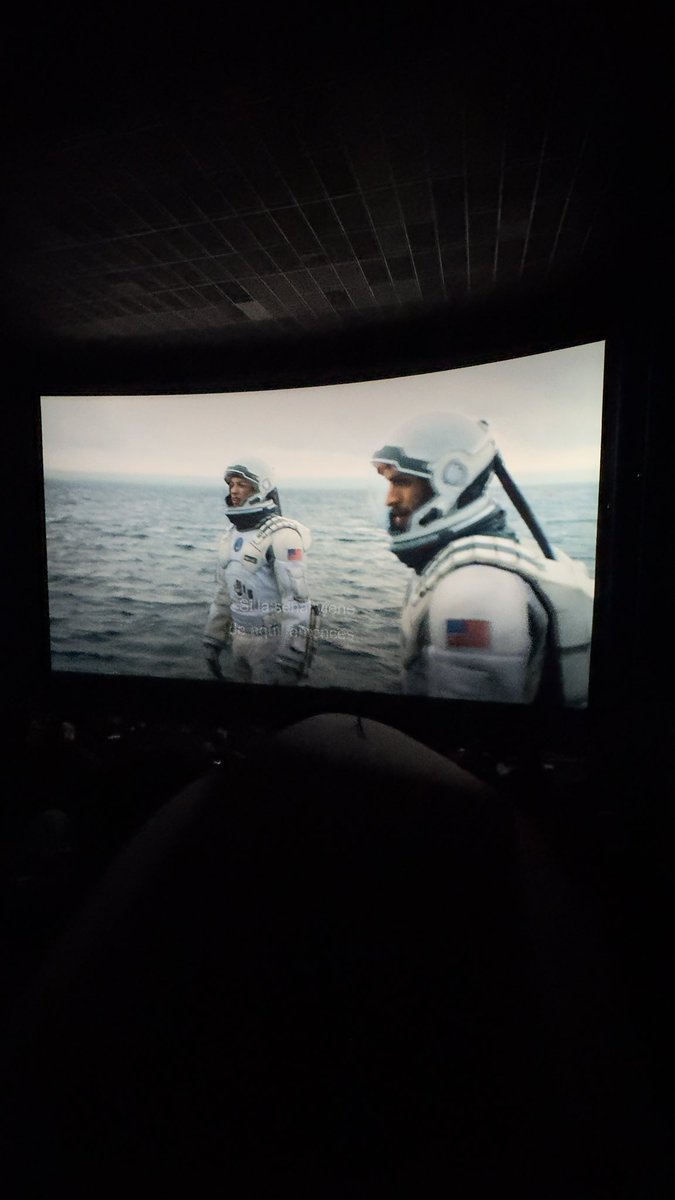 Ver Interstellar en IMAX de nuevo es lo más cerca que he estado del Nirvana.