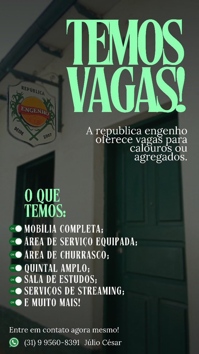 victorhs181's tweet photo. @ipaivahh Fala maninho, primeiro parabéns pela aprovação! Caso não tenha decidido o lugar pra ficar, minha republica oferece vaga. E se tiver alguma duvida em relação a UFOP é só falar! https://t.co/KzSMRMyK45