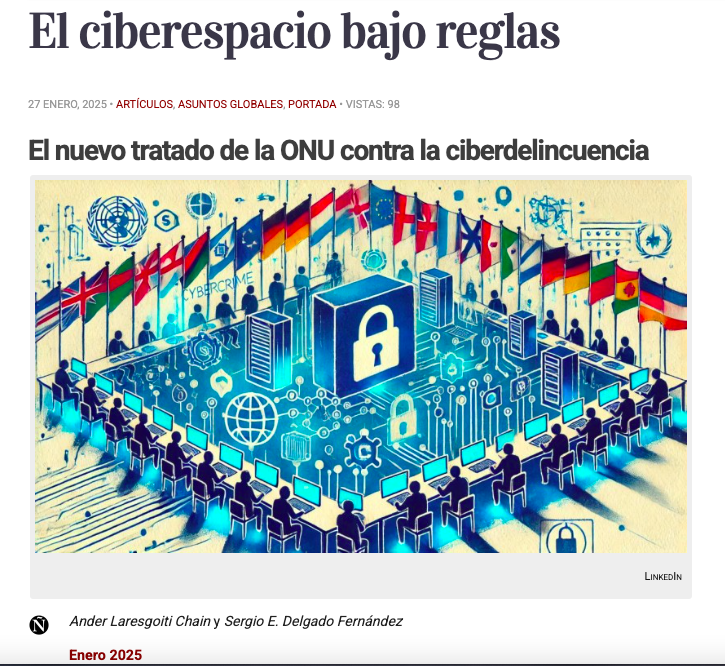 checodelfer's tweet photo. En diciembre de 2024, la Asamblea General adoptó sin votación la Convención de la ONU contra el Ciberdelito.

Sobre los temas controversiales, su impacto para el multilateralismo y las implicaciones jurídicas para México, escribo en @ForeignAffairsL: 

🔗 https://t.co/ByYSbkc5wi https://t.co/I3WkrlbPZp