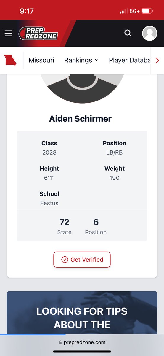 Aiden Schirmer (@aidenschirmer) on Twitter photo Thankful to be the 6th LB in my class Thank you <a href="/PrepRedzoneMO/">Prep Redzone Missouri</a> For the ranking <a href="/FestusFootball/">FestusFootball</a> <a href="/AJOfodile/">A.J. Ofodile</a> <a href="/JPRockMO/">JP Rock</a> Thankful to be the 6th LB in my class Thank you <a href="/PrepRedzoneMO/">Prep Redzone Missouri</a> For the ranking <a href="/FestusFootball/">FestusFootball</a> <a href="/AJOfodile/">A.J. Ofodile</a> <a href="/JPRockMO/">JP Rock</a>