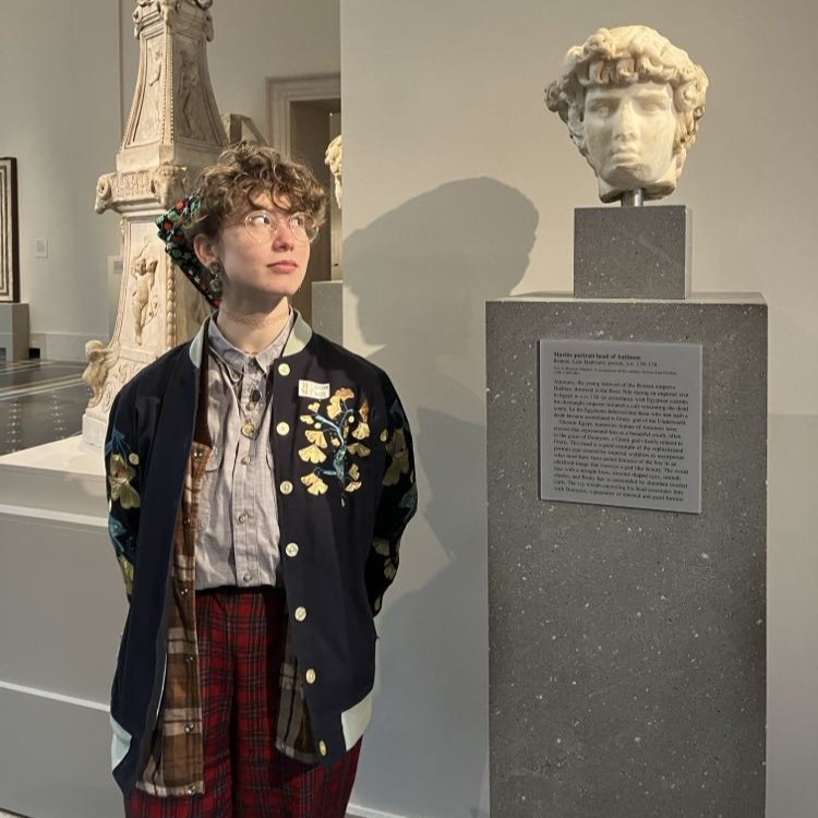 🍇Dionysus🍇

Dionysus' entry was written by Talia Barnoy (<a href="/teateemple/">Talia R. BarNoy</a>)!

Co-runner of the NYC Writer's Circle, they've been long-listed for Frontier Poetry's 2023 Hurt &amp; Healing Prize, and published many times. They're open to freelance writing jobs via DMs!

#APTOGMAuthors