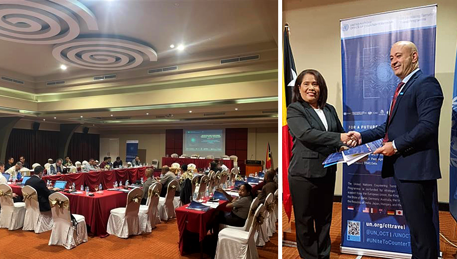 🇺🇳@‌UN_OCT signed an Agreement w/ #TimorLeste 🇹🇱Immigration to strengthen cooperation on the use of #API &amp; #PNR to counter #terrorist travel following national consultations in #Dili

🙏#Australia 🇦🇺 for supporting #CTTravel implementation in the region

🔗un.org/cttravel