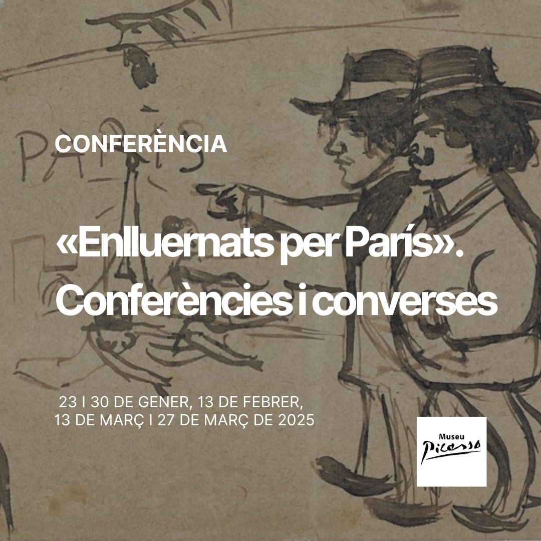 A partir de l'exposició «De Montmartre a Montparnasse. Artistes catalans a París, 1889-1914» no us podeu perdre les conferències i converses «Enlluernats per París». 🤩

La programació pública acompanya i amplia el discurs curatorial de l’exposició proposant temes i reflexions