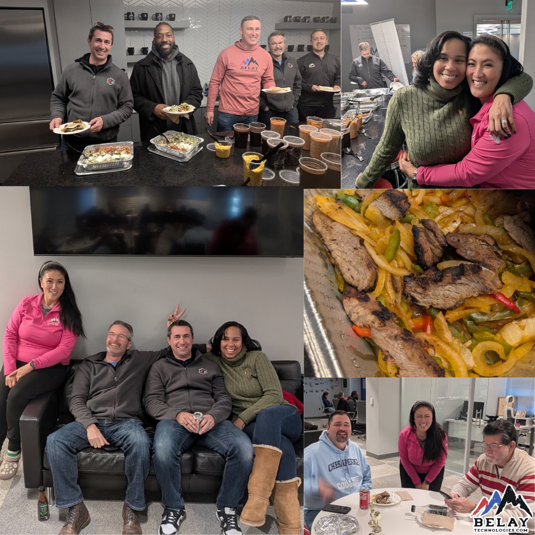 Last week, Belay Technologies kicked off 2025 with our first monthly lunch of the year! 🎉 It was the perfect way to come together as a team, enjoy some delicious food, and set the tone for the year ahead.