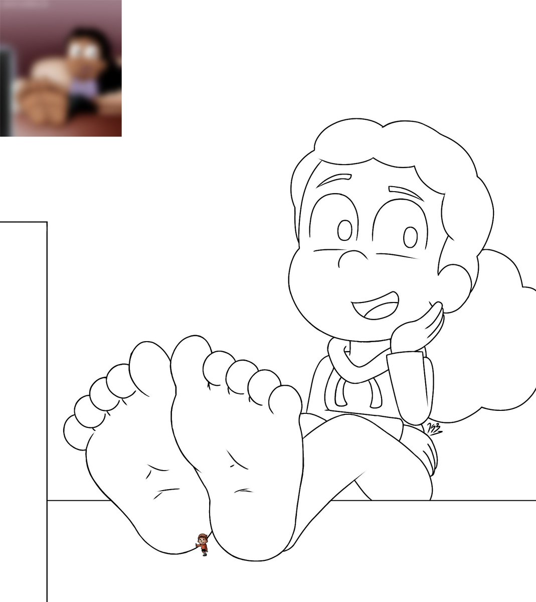 kb22785181112's tweet image. For the first time I have a trilogy of the same series 馃榿
#feet