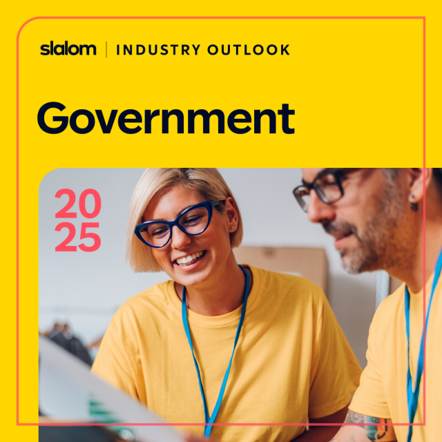 DavidFrigeri's tweet photo. How are governments building trust and delivering smarter services in 2025? Discover seven key trends in Slalom’s industry outlook: https://t.co/sjMlZnj790. #imwithslalom https://t.co/3g6gt9LNjy