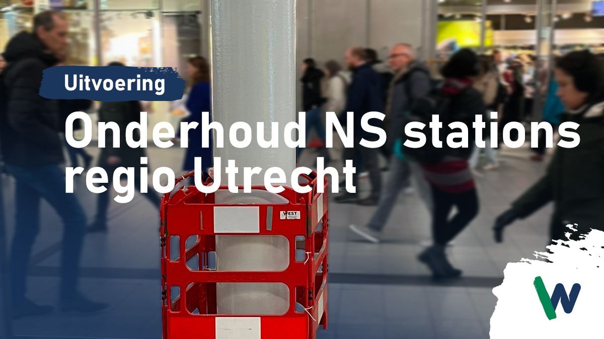 wijvanWEST's tweet image. WEST is volop bezig met onderhoud aan stations Utrecht Lunetten, Utrecht Vaartsche Rijn en Woerden in opdracht van @NS_Stations. We herstellen, reinigen en beschermen diverse constructies. Lees meer: conserveert.westbv.nl/actueel/aan-de…
#WijvanWEST #WESTbv #NSStations #Onderhoud #Duurzaamheid