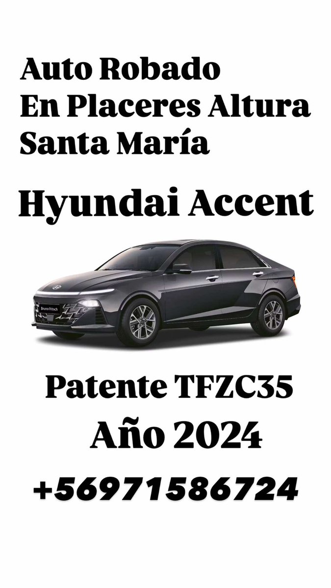 INF0SCHILE's tweet image. ⚠️#Valpo Cerro Placeres Vehículo #Robado.