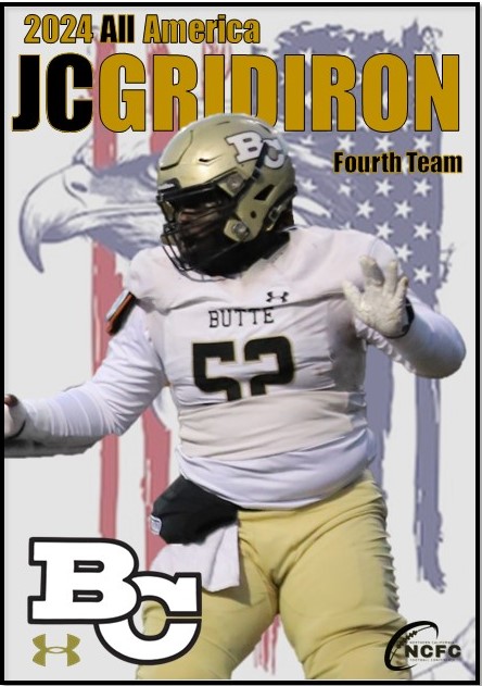 Congrats to <a href="/ButteFootball/">Butte College Football</a> JCGRIDIRON All America 3rd and 4th Team Members: <a href="/MarcusBeamon5/">Marcus Beamon</a> <a href="/BrandonSmith6/">Brandon Smith</a> <a href="/QuamireJones58/">Quamire ”Q” Jones</a> 
#BCPride
