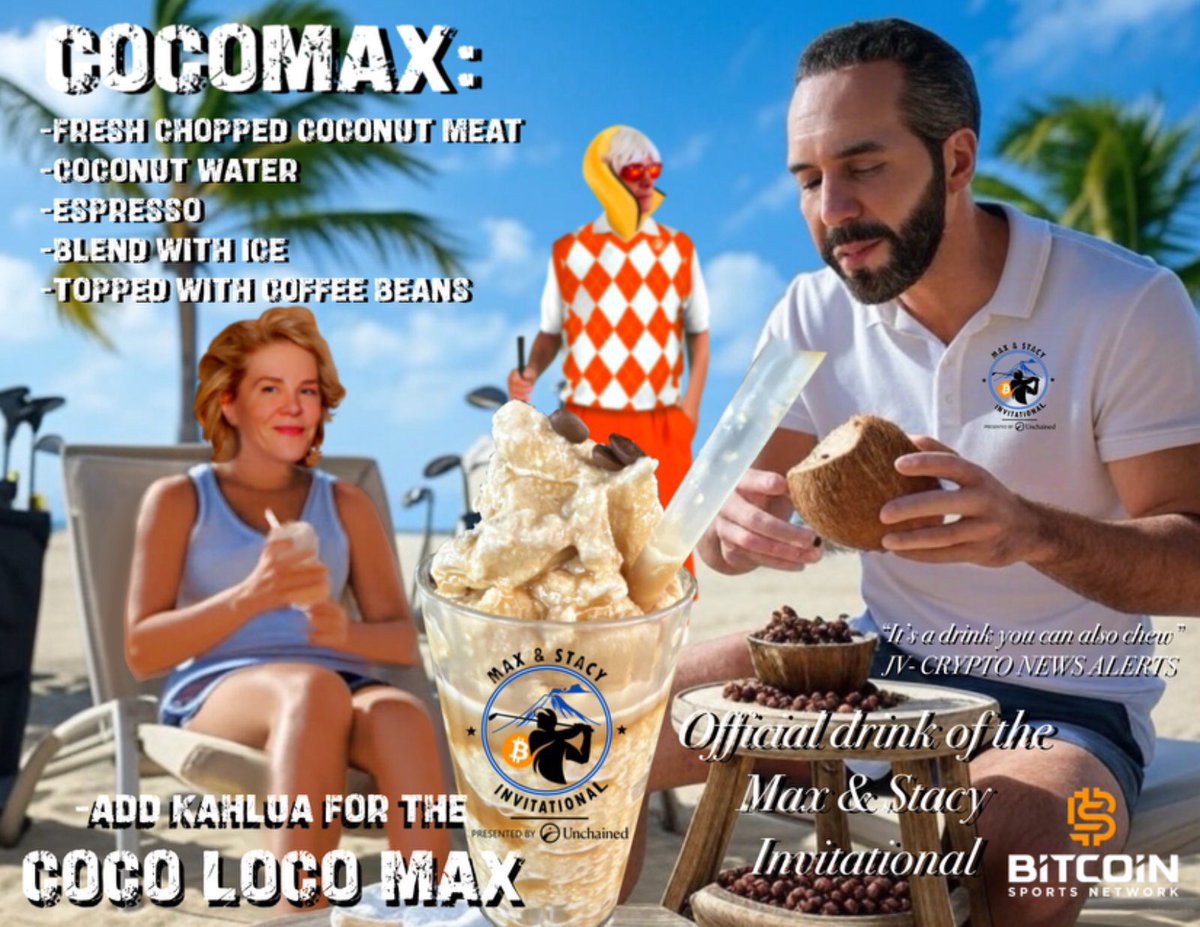 A new drink born in El Salvador at the https://t.co/k83TvfzIC2 The COCOMAX  🥥 ☕️ Has become an international SENSATION!!!