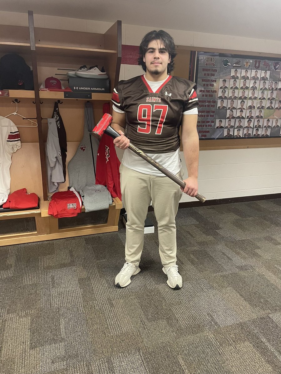 I had a great time at my overnight visit this weekend for <a href="/SLU_Football/">St.Lawrence Football</a>. Thank you <a href="/CoachLeto54/">Mason Leto</a> and <a href="/SLUCoachPuck/">Dan Puckhaber</a> for the hospitality and showing me around campus again. Can’t wait to get back up to campus. 

<a href="/CoachElsasser/">Coach Elsasser</a> <a href="/Ant_Coach_Cap/">Anthony Capozzi</a> @PRZCaleb <a href="/DirectRays/">Ray Gallagher 🇺🇸</a>