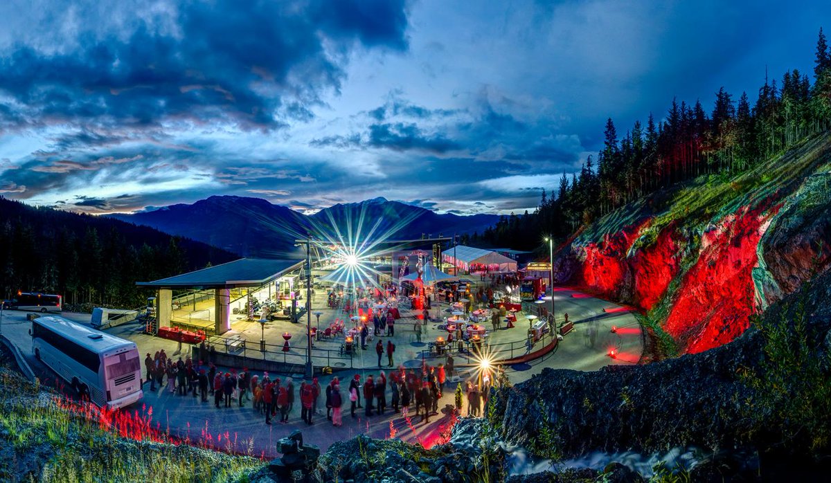 VENUE SPOTLIGHT! Set against the stunning backdrop of Whistler Mountain, the Whistler Sliding Centre is a one-of-a-kind venue offering a memorable setting for your next event.
