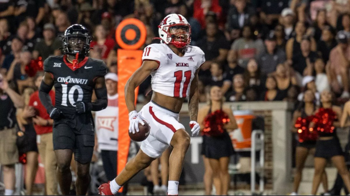 Ezra Goings (@goingsezra) on Twitter photo After a great conversation with <a href="/Coach_Hud4/">Chris Hudson (Huddy)</a> I’m blessed to receive an offer from Miami Ohio!!
<a href="/Coach_Sams15/">Shane Sams</a> <a href="/daffron_caleb/">Coach Daffron</a> <a href="/On3Recruits/">On3 Recruits</a> <a href="/RustyMansell_/">Rusty Mansell</a> <a href="/RecruitGeorgia/">Recruit Georgia</a> <a href="/247recruiting/">247Sports Recruiting</a> <a href="/PrepRedzoneGA/">Prep Redzone Georgia</a> After a great conversation with <a href="/Coach_Hud4/">Chris Hudson (Huddy)</a> I’m blessed to receive an offer from Miami Ohio!!
<a href="/Coach_Sams15/">Shane Sams</a> <a href="/daffron_caleb/">Coach Daffron</a> <a href="/On3Recruits/">On3 Recruits</a> <a href="/RustyMansell_/">Rusty Mansell</a> <a href="/RecruitGeorgia/">Recruit Georgia</a> <a href="/247recruiting/">247Sports Recruiting</a> <a href="/PrepRedzoneGA/">Prep Redzone Georgia</a>