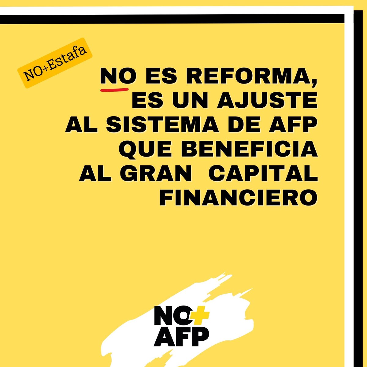 Coordinadora No+AFP tweet media