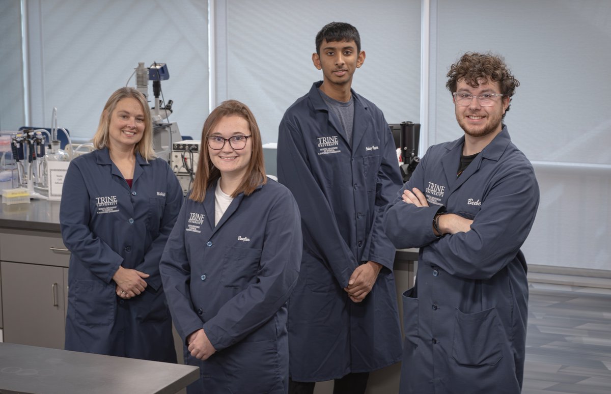 Trine University (@trineuniversity) on Twitter photo Thanks to a grant from <a href="/grant_space/">Indiana Space Grant Consortium</a>, Trine students are optimizing monoclonal antibody production to reduce cancer risks for astronauts in microgravity. 🚀🧬Read the full story at ➡️ trine.link/space-grant Thanks to a grant from <a href="/grant_space/">Indiana Space Grant Consortium</a>, Trine students are optimizing monoclonal antibody production to reduce cancer risks for astronauts in microgravity. 🚀🧬Read the full story at ➡️ trine.link/space-grant