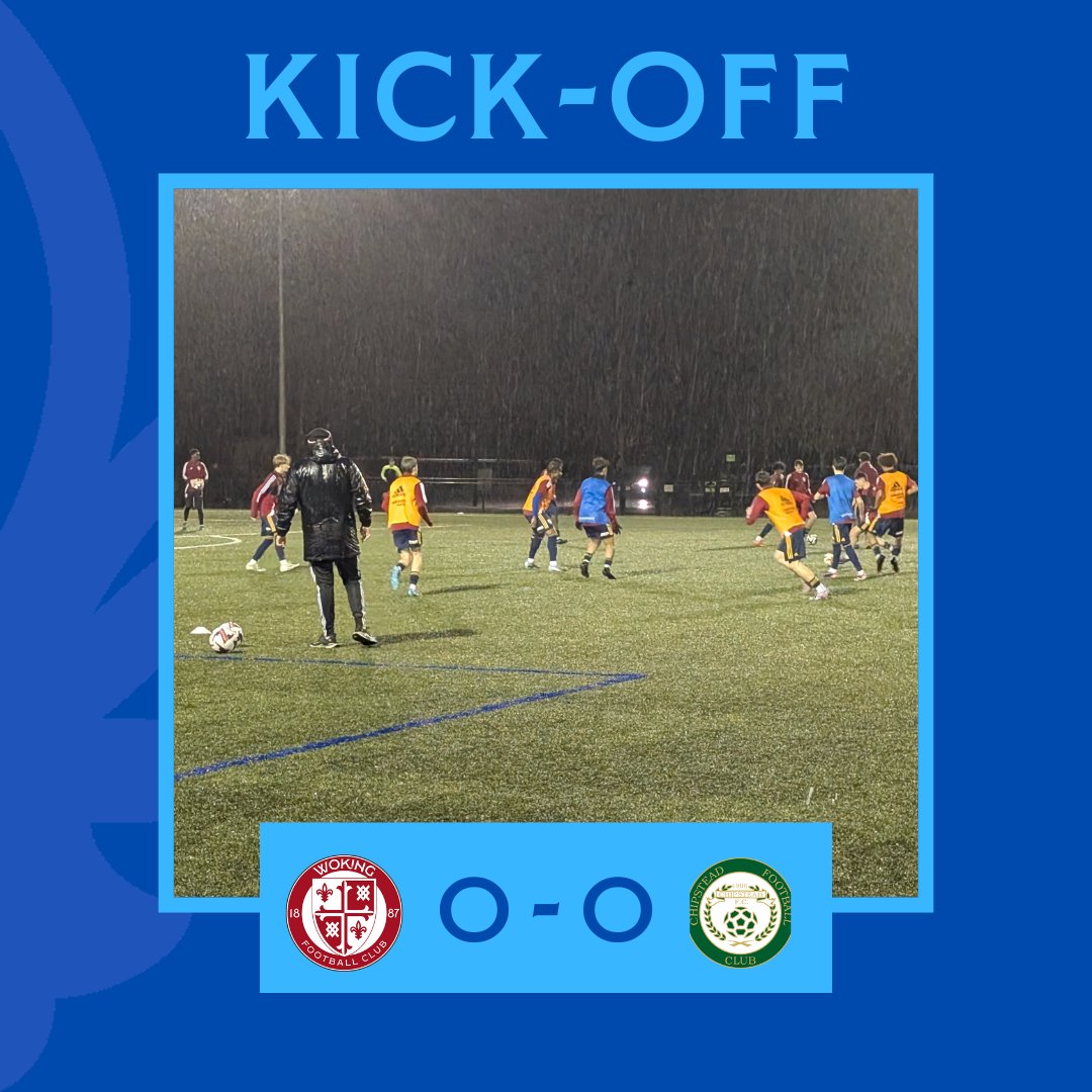 00’ |  Away we go at the aptly named River Lane

0-0 | Isthmian Youth League ♦️