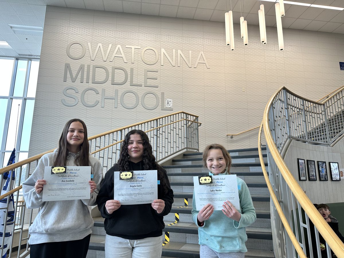 Check out these smiling faces! Love our #positivebehaviorrefferals! #themiddlematters