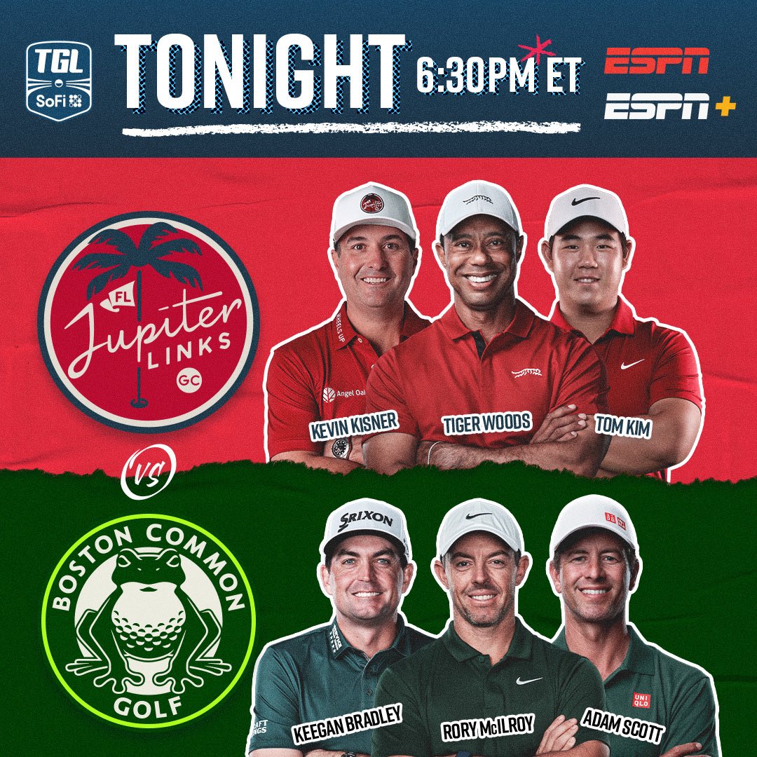 TGL Golf tweet media