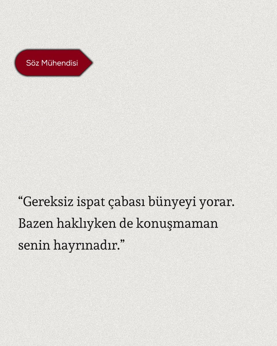 Çok güzel bir söz.