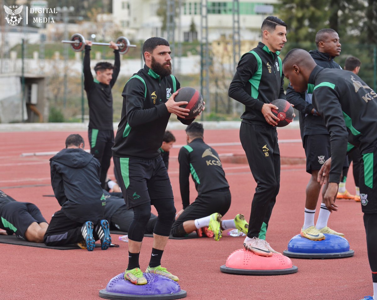 CSCClub1898's tweet photo. 🟢⚫️🦅📸

 #teamcsc #thedean1898  #Csconstantine #CRBCSC #ligue1mobilis https://t.co/0rSPsjMy6Y