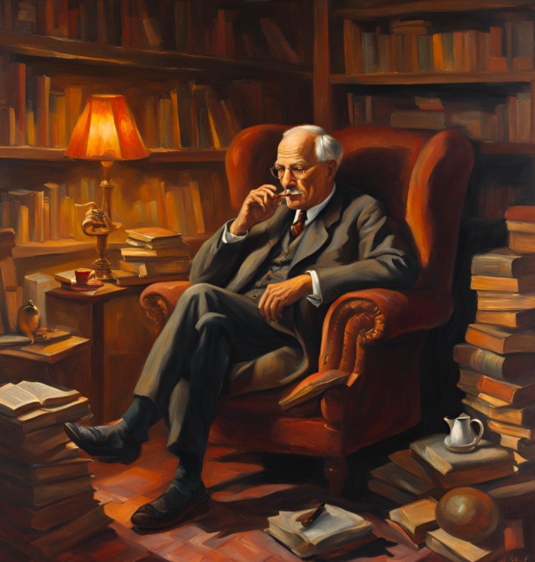 Hidden in the depths of the unconscious lies the "treasure hard to attain"—a shimmering pearl of transformation. Do you dare to seek what the psyche conceals? #Jung #Individuation