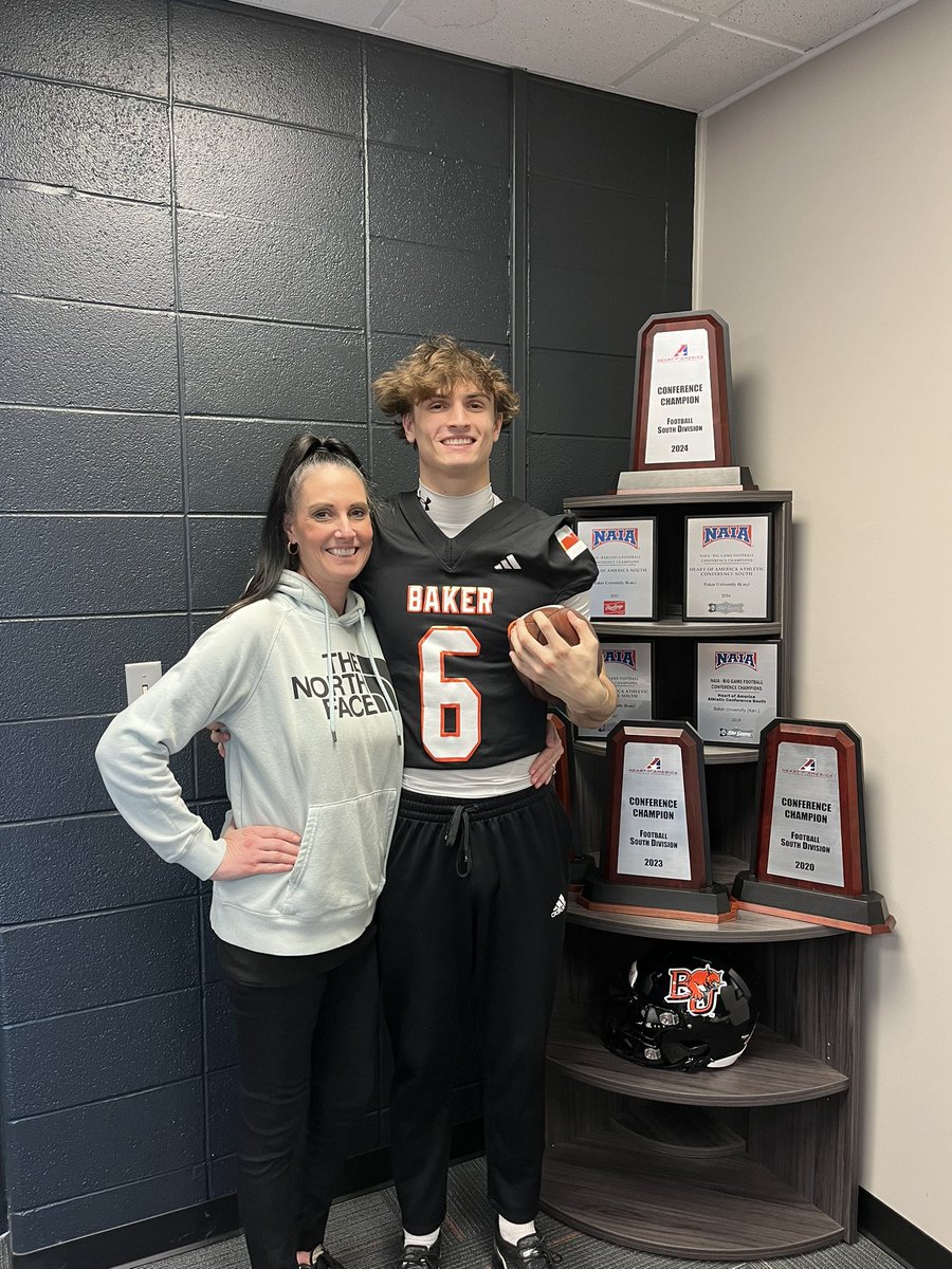 Bostyn Patterson (@bostynpatterson) on Twitter photo What a time at <a href="/BakerU_Football/">Baker University Football</a>, thank you <a href="/CoachMRegalado/">Miguel Regalado</a> for having me out again today! I appreciate the offer and all the kind words! #nodoubt
<a href="/brandontaute/">Coach Taute</a> <a href="/daytonjomo5/">Dayton Whitehead</a> <a href="/KODESports/">Four States Sports Report</a> <a href="/missouri_sports/">Missouri Sports Network</a> What a time at <a href="/BakerU_Football/">Baker University Football</a>, thank you <a href="/CoachMRegalado/">Miguel Regalado</a> for having me out again today! I appreciate the offer and all the kind words! #nodoubt
<a href="/brandontaute/">Coach Taute</a> <a href="/daytonjomo5/">Dayton Whitehead</a> <a href="/KODESports/">Four States Sports Report</a> <a href="/missouri_sports/">Missouri Sports Network</a>