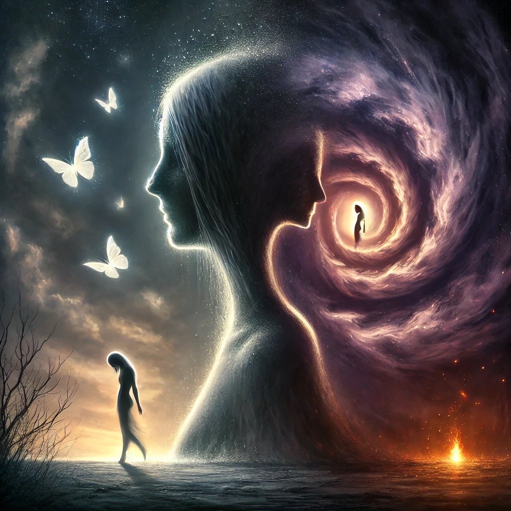 The hero’s battle is not with dragons, but with the shadows of the parents—the father who blocks, the mother who consumes. To be reborn, one must face both. Are you ready to fight? #HeroJourney #Jung