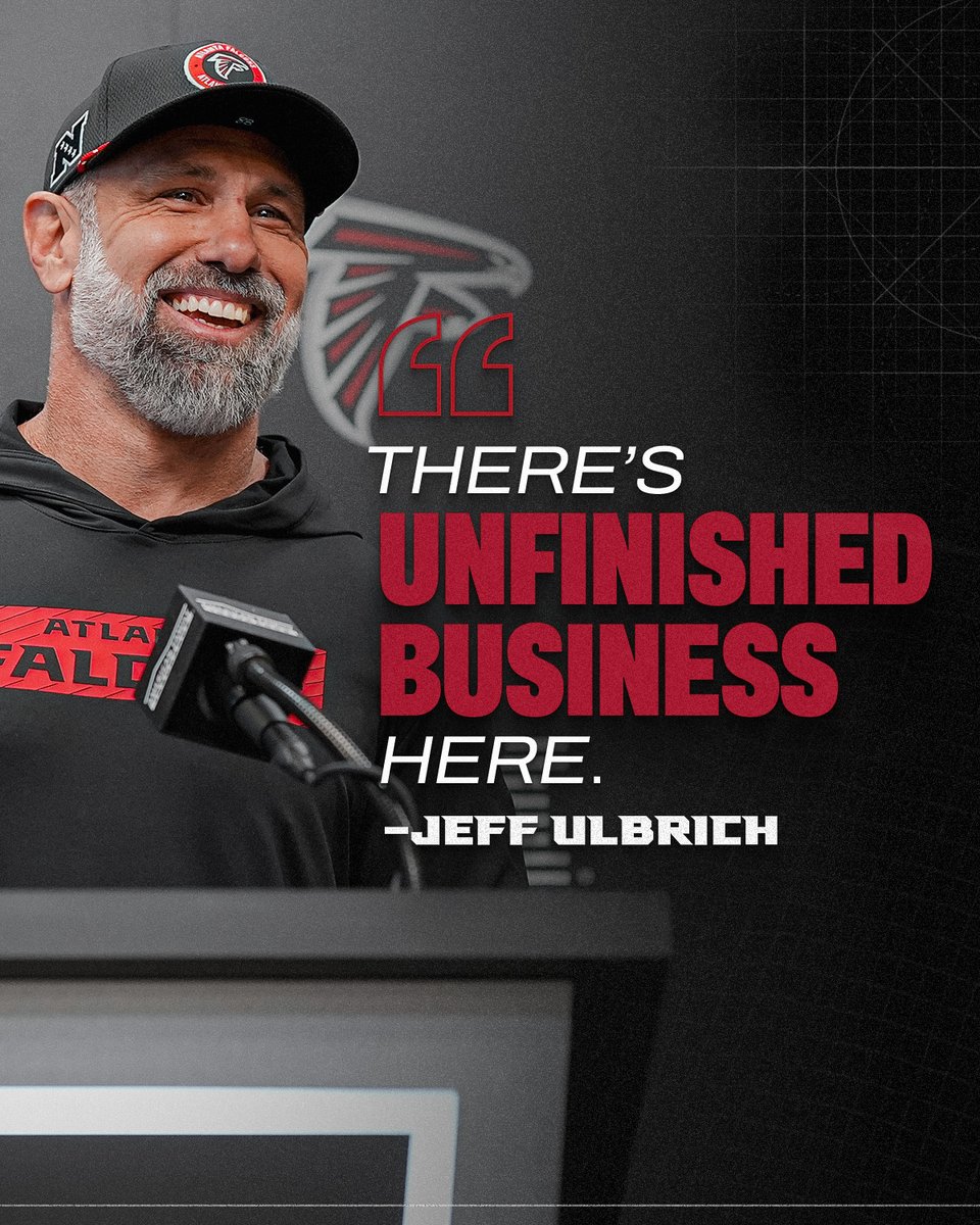 AtlantaFalcons's tweet image. Looking forward to the job ahead