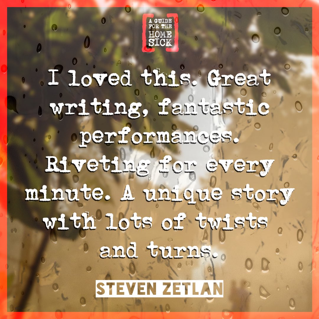 One more week to catch the show that is "riveting for every minute." A Guide For The Homesick is at the DR2 Theatre only through February 2! 

🎟️ AGuideForTheHomesick.com