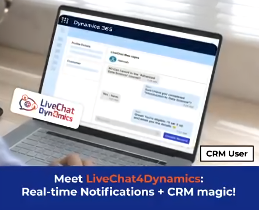inogic's tweet image. 💬 LiveChat4Dynamics: Revolutionize Customer Engagement!

bit.ly/4jzvQjY

#LiveChat4Dynamics #Dynamics365 #CRMIntegration #CustomerEngagement
