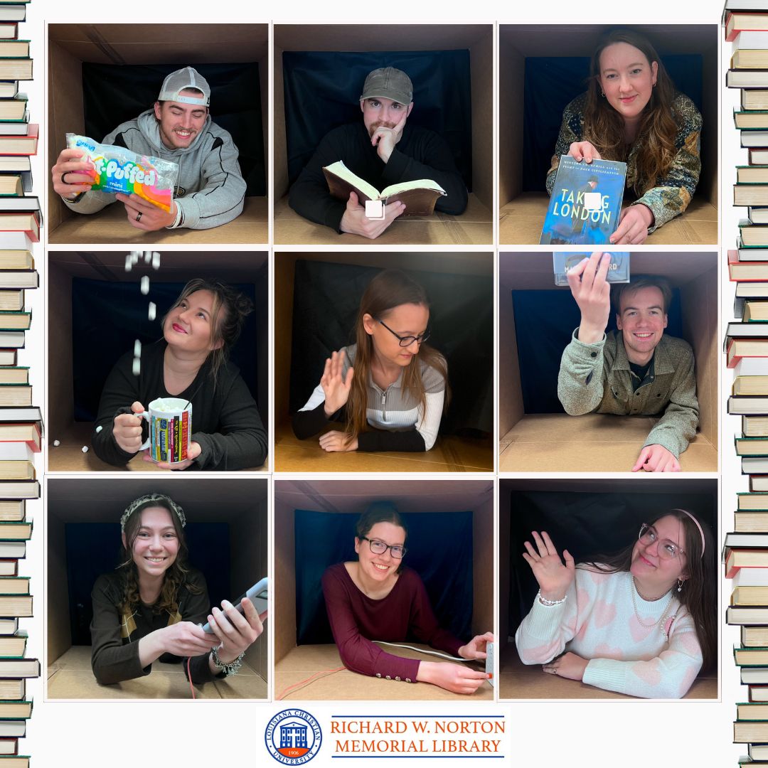 Library_LC's tweet image. LCU Library - feels like home….
#LCULibrary #morethanjustbooks #louisianachristianuniversity #libraryfamily