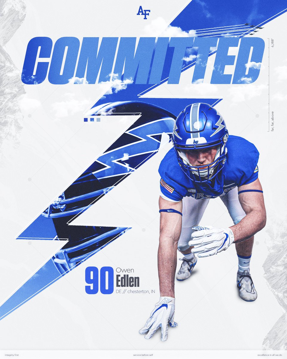 I give all glory and Praise to YHWH The Most High! I am so blessed and excited to announce that I have committed to Air Force where I will continue to serve The Most High and play college football!

For with YAH nothing shall be impossible-Luke 1:37