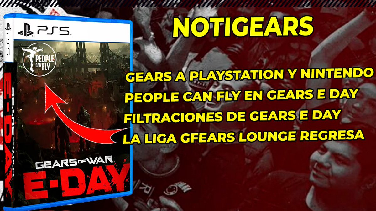 EMKEyeOfTiger's tweet photo. NOTIGEARS VUELVE GENTE AQUI TODA LA INFORMACION:

GEARS LLEGA A PLAYSTATION, FILTRACIONES &amp; PEOPLE CAN FLY VUELVE A GEARS E DAY, LA LIGA GEARS LOUNGE.

https://t.co/4LgXbGn0L3 https://t.co/tAETEGCzLg