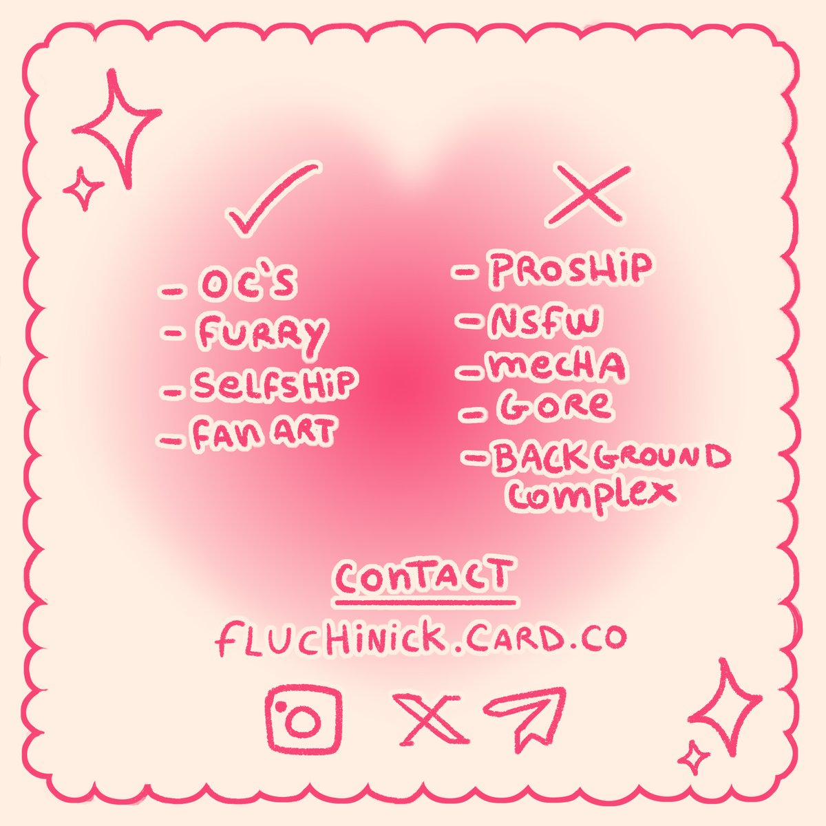 fluchinick's tweet photo. Valentine's day Commission 💘

🩷 6 Slots 
🩷Prices only for two characters
🩷 If you are interested let me know in my DM
🩷Any info and TOS in my carrd 
https://t.co/9SPJ4jXHkY https://t.co/qIJBmlxUXA