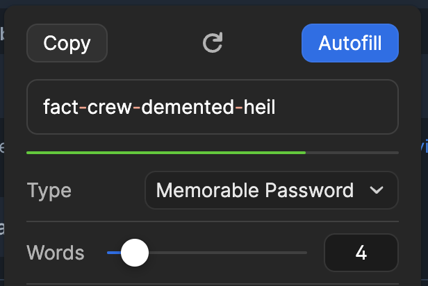 thanks for the suggestion <a href="/1Password/">1Password</a> 😂