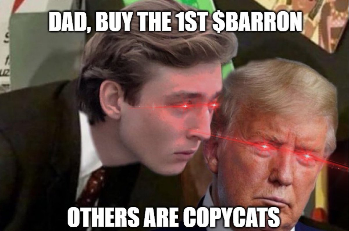 ctobarron's tweet photo. Nothing like a good son's advice
$BARRON
CA: Fgr6ZejzV1nguSdkt3ugh5AdzucdHPaMsR2dCF2cpump https://t.co/DLmVPZjcsk