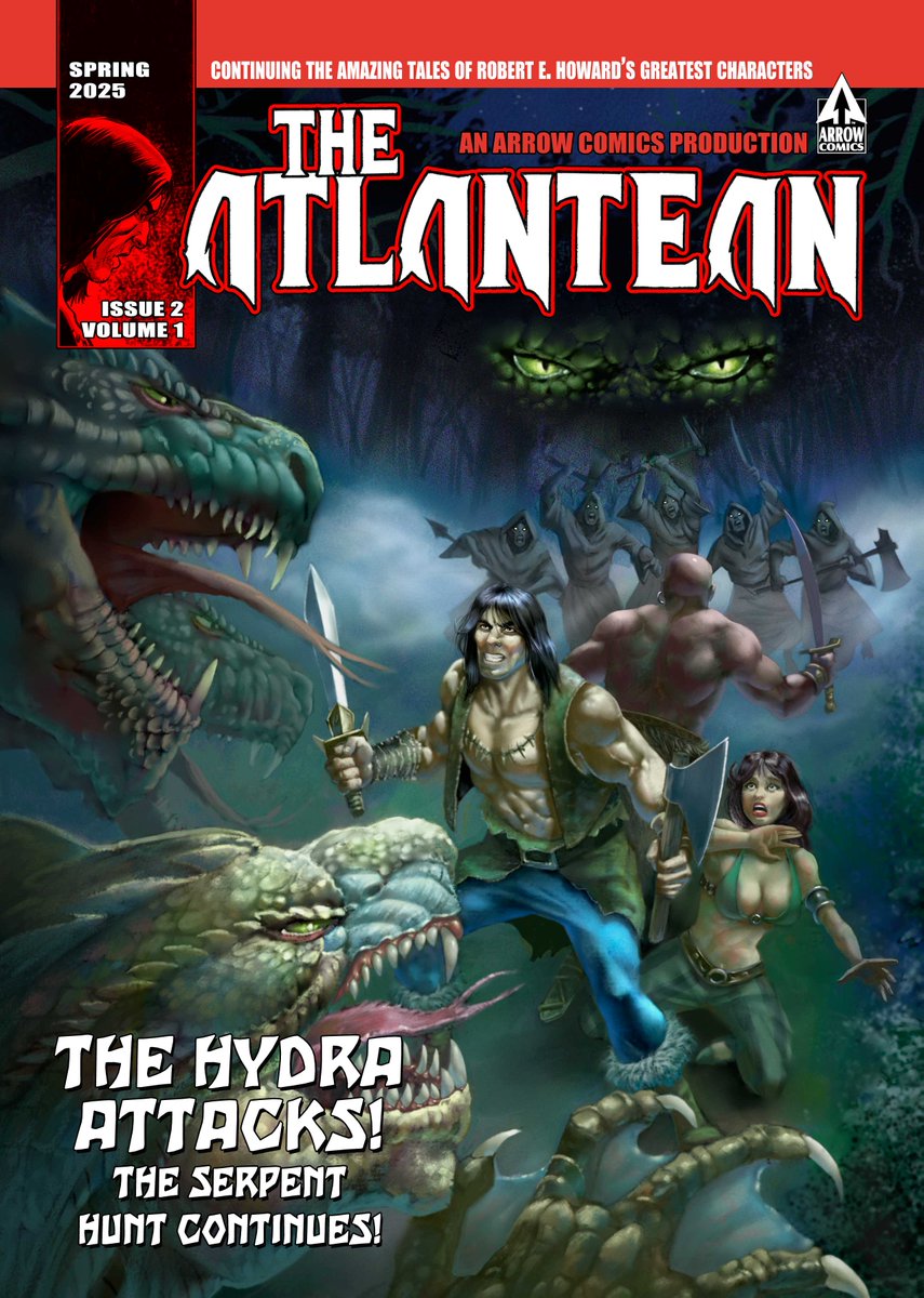 Russ Leach - Artist on #TheAtlantean !!! (@comicbblackbelt) on Twitter photo The Serpent nation knows Kull is coming for them? #TheAtlantean Issue 2 Spring 2025 will launch March 3rd on <a href="/fundmycomic/">FundMyComic</a>
MailList russleach.com
#TheAtlantean - the further original tales of #Kull and #Brule in the #Thurian age based on the works and characters The Serpent nation knows Kull is coming for them? #TheAtlantean Issue 2 Spring 2025 will launch March 3rd on <a href="/fundmycomic/">FundMyComic</a>
MailList russleach.com
#TheAtlantean - the further original tales of #Kull and #Brule in the #Thurian age based on the works and characters