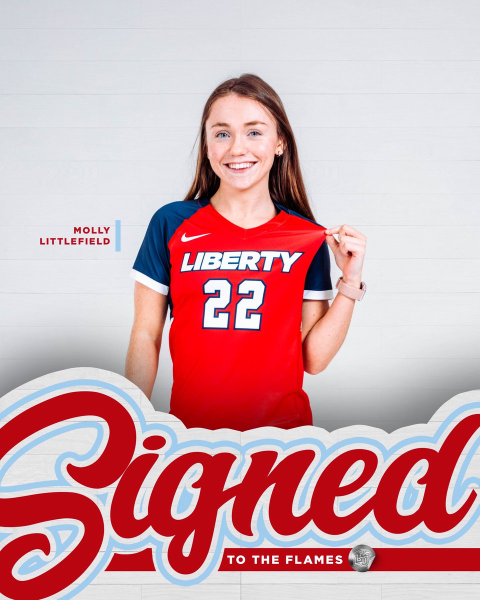Sign me up! 🖊️ Welcome to the @libertywvb family, Molly Littlefield!