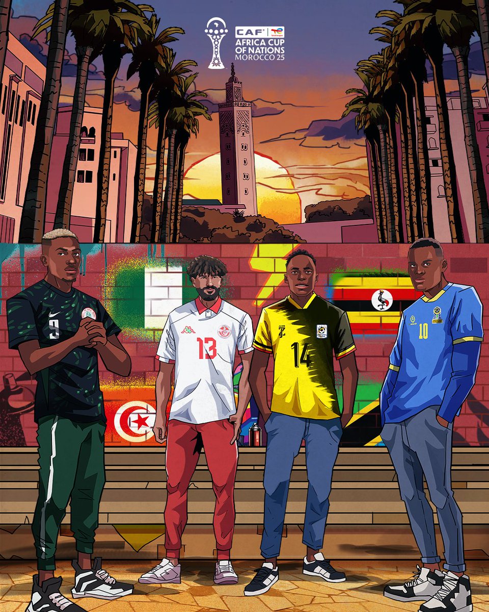 CAF_Online's tweet photo. 🇳🇬🇹🇳🇺🇬🇹🇿

Who's your pick to top #TotalEnergiesAFCON2025 Group C? https://t.co/N3oziLxKuj