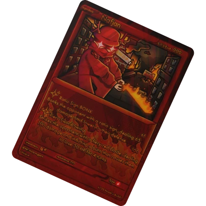 Welcome to the newest edition to the Noob's Build! Battle Card series... Nafjan's Battle Card! 

Want to guarantee yourself getting the Battle Card? Buy below!
roblox.com/game-pass/6767…