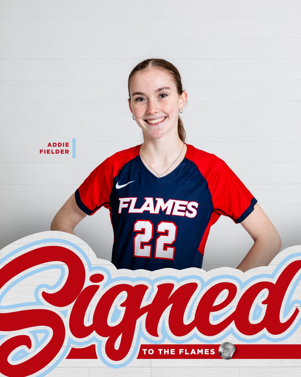 Sign me up! 🖊️ Welcome to the @libertywvb family, Addie Fielder!