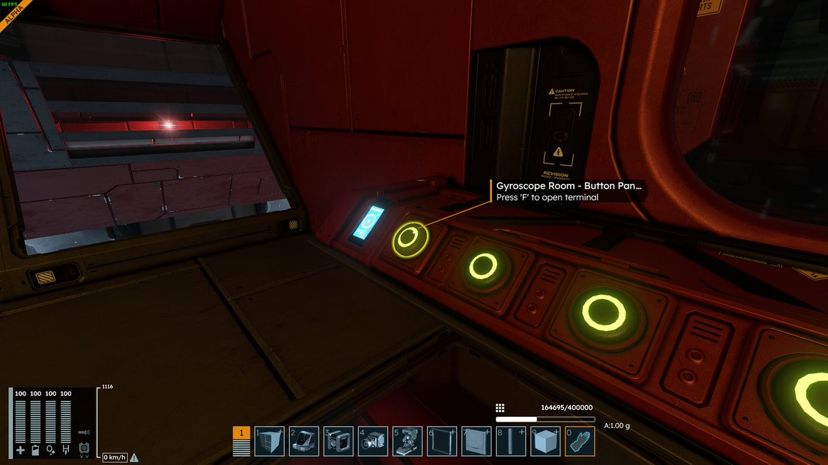 MajinMeat's tweet image. #SpaceEngineers2
早起きして触ってみた！
まだブロックの機能はほとんど実装されてないみたいだけど、すごいキレイだし動作も安定していて感動した
インタラクト先の名前や機能が表示されるの便利！
歩行エフェクトが重厚感あってリアル！
ずっと先だろうけどサバイバル早くやりたい～。