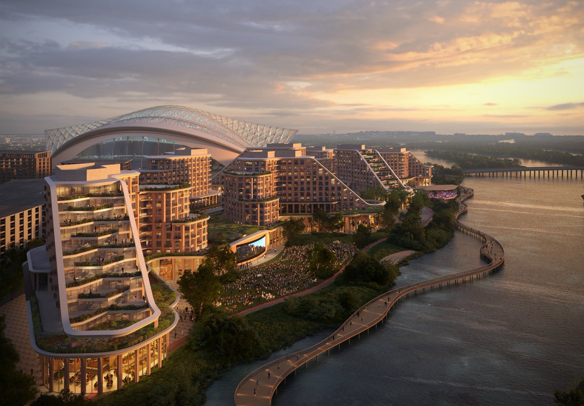 Drubaru's tweet photo. A small architecture group is making a pitch for a new Commanders stadium at the RFK site. It's a long-shot effort, but the firm's director says he wants to influence conversations about the site. 

Here's my story: https://t.co/dM79fcqdCr

#RaiseHail #commanders https://t.co/SA1lRfidxl