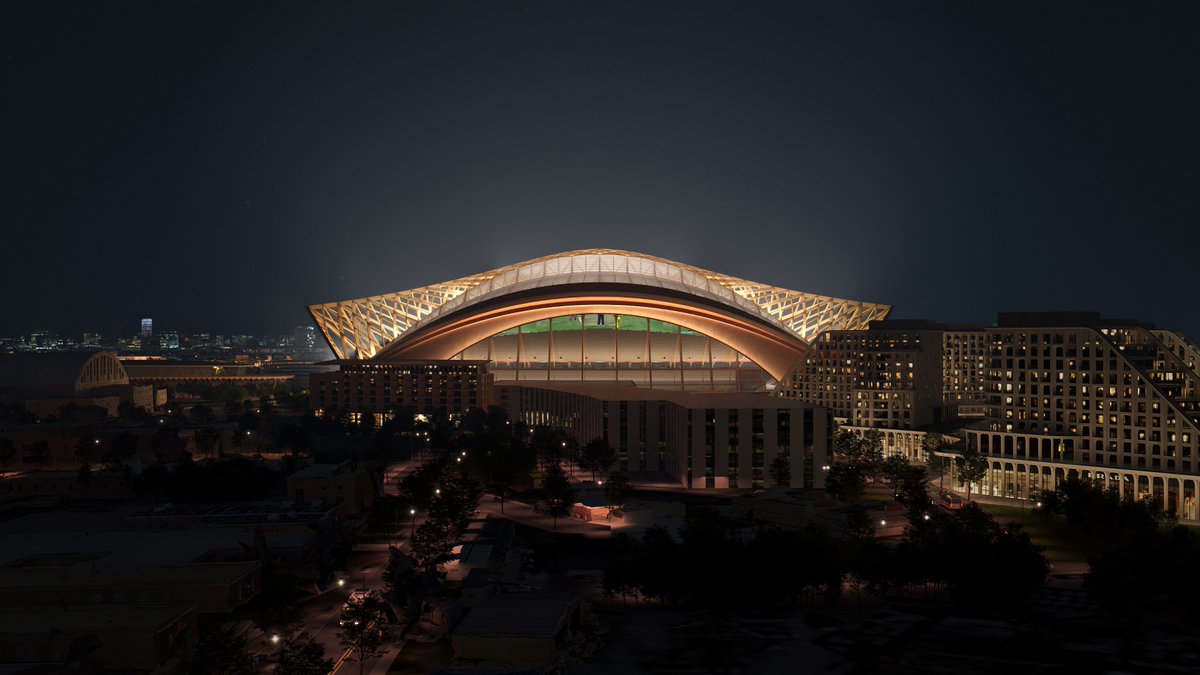 Drubaru's tweet photo. A small architecture group is making a pitch for a new Commanders stadium at the RFK site. It's a long-shot effort, but the firm's director says he wants to influence conversations about the site. 

Here's my story: https://t.co/dM79fcqdCr

#RaiseHail #commanders https://t.co/SA1lRfidxl