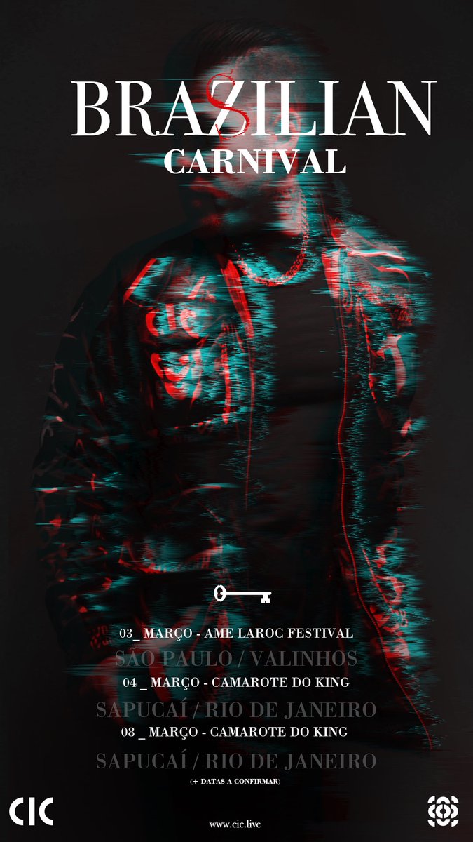 Mais datas vão ser anunciadas em breve!