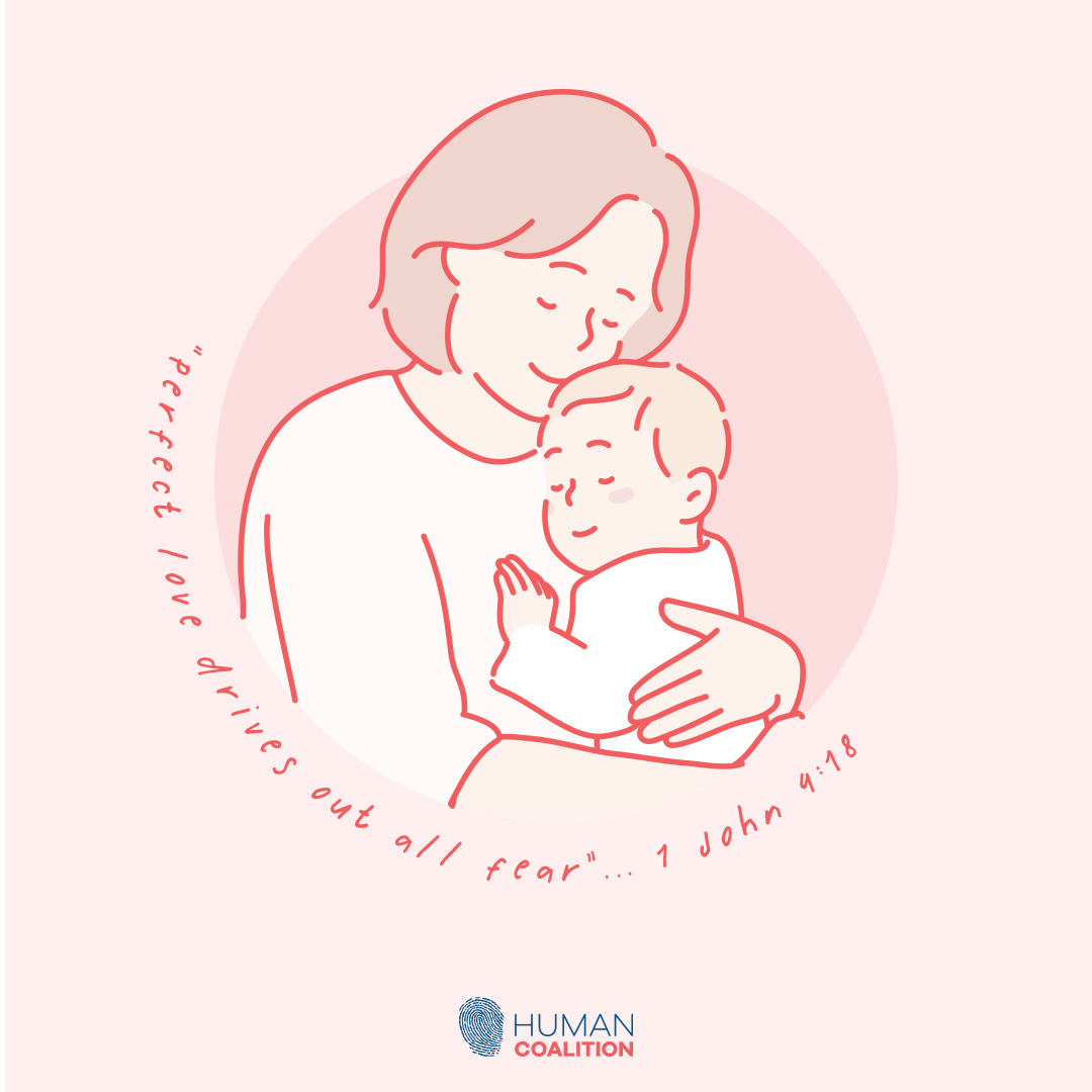 HumanCoalition's tweet image. There is no fear in love!