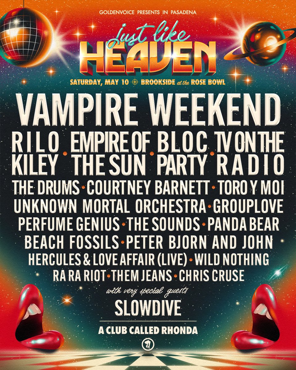 GROUPLOVE (@grouplove) on Twitter photo See you on the dance floor on May 10th at <a href="/JLHeavenFest/">Just Like Heaven Fest</a> Register now to access passes, on sale Friday at 11AM PT. justlikeheavenfest.com See you on the dance floor on May 10th at <a href="/JLHeavenFest/">Just Like Heaven Fest</a> Register now to access passes, on sale Friday at 11AM PT. justlikeheavenfest.com