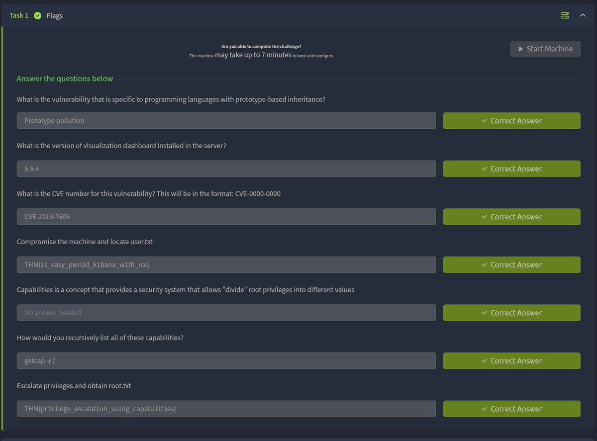 Sarbagya_'s tweet photo. Day 20 of #COESISKnowledgeQuest! Hacked "Kiba" on TryHackMe 🐺

✔️ Exploited Kibana prototype pollution
🚀 Gained reverse shell
🔑 Escalated privileges via Linux capabilities
#30DaysOfLearning #COESIS @coesisnp https://t.co/0AlPbaiqWI